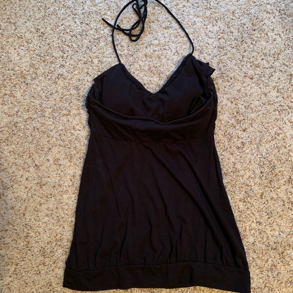 Victoria Secret built in bra halter top. Size M.